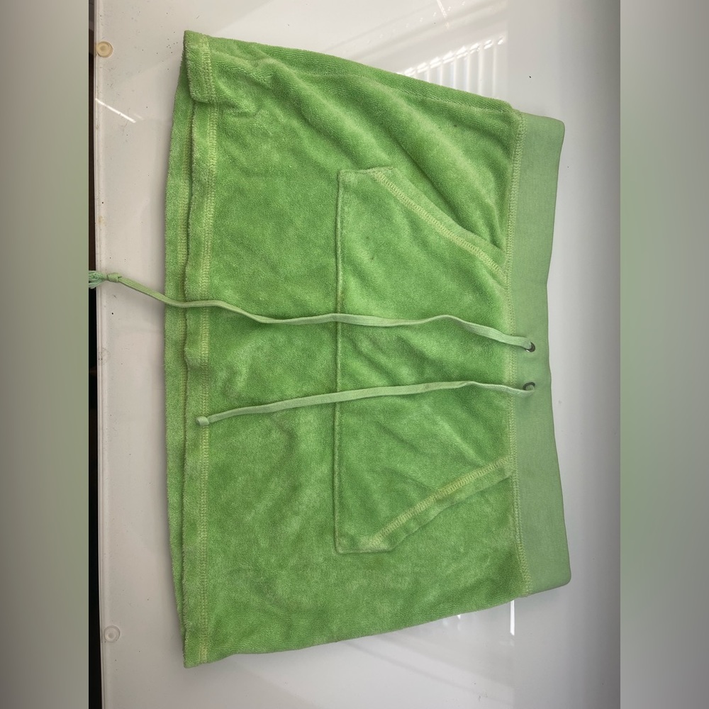 Juicy Couture terrycloth mini skirt